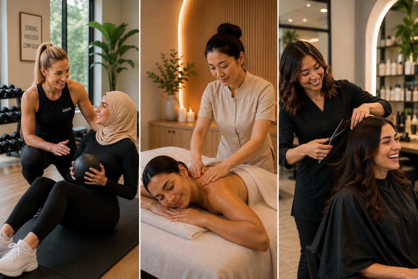 Counselling, beauty and training services tailored for women